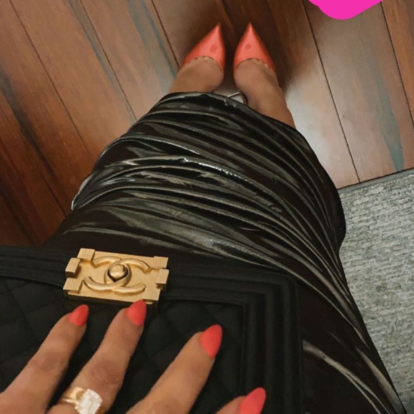 Louboutin ‘Hot Chick’ 100 Fluorescent Metal Pumps - Picture 3 of 14